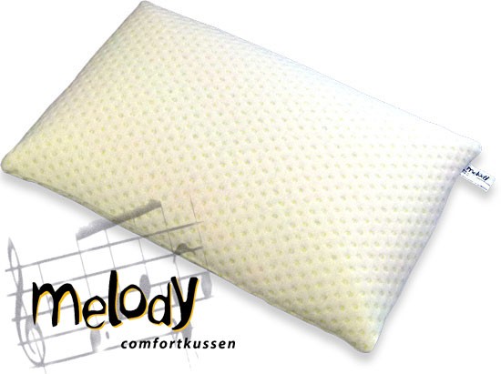 Melody hoofdkussen 12 cm (natuurrubber)